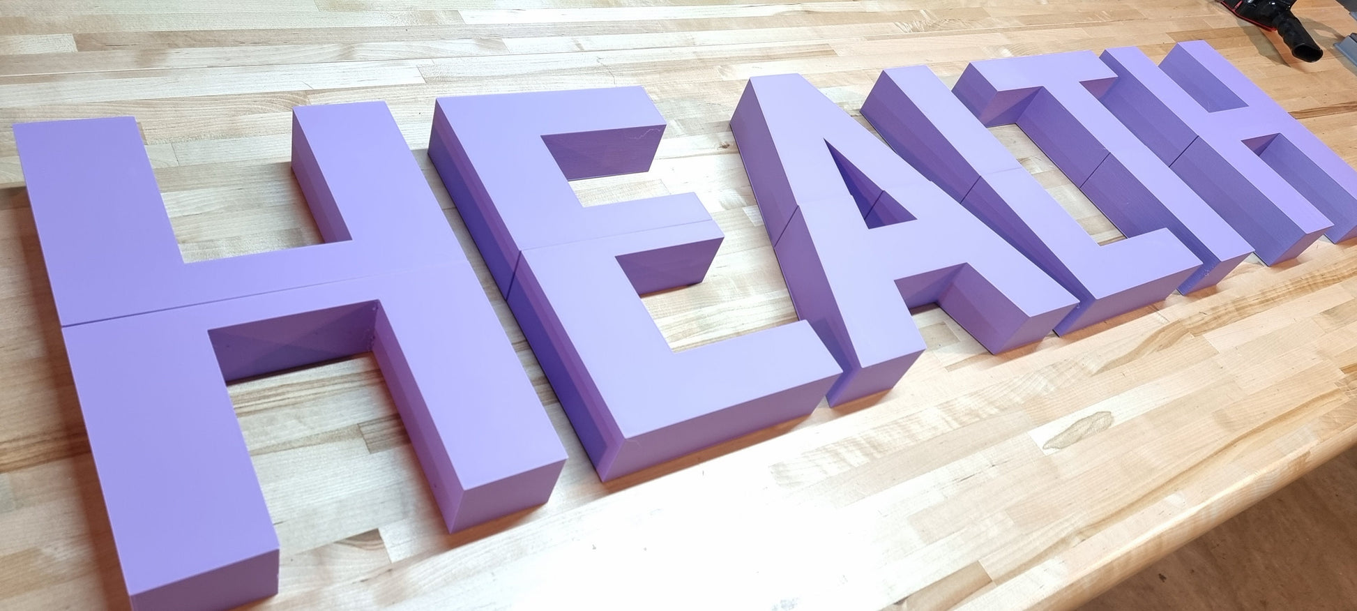Totally Custom 2 Inch Thick 3D Sign Letters. Any Font, Size or Color! Indoor. Our 3D Sign Letters Make An Impact