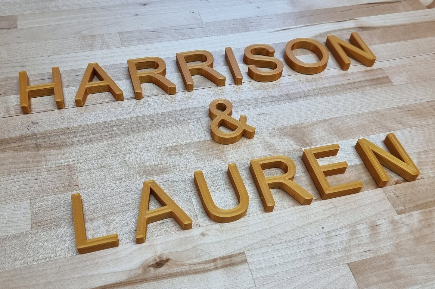 Totally Custom Wedding Sign Letters 1/3in Thick. Any Font, Size Or Color. Perfect Wedding Letters For Ceremonies, Receptions, Parties & More