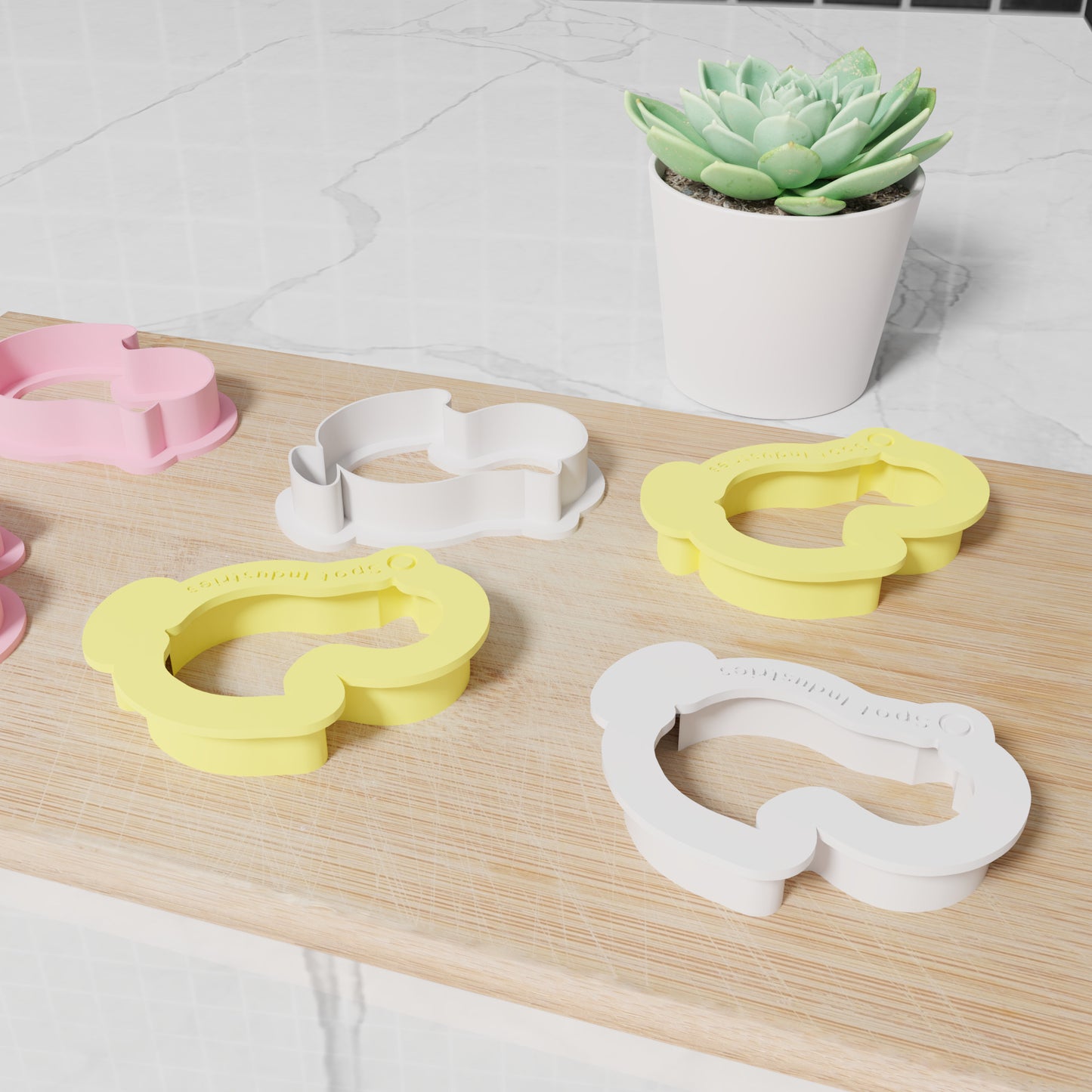 Easter Chick Cookie Cutter Set. Matches Others In Our Easter Collection. Super Cute Easter Chick Cookie Cutter