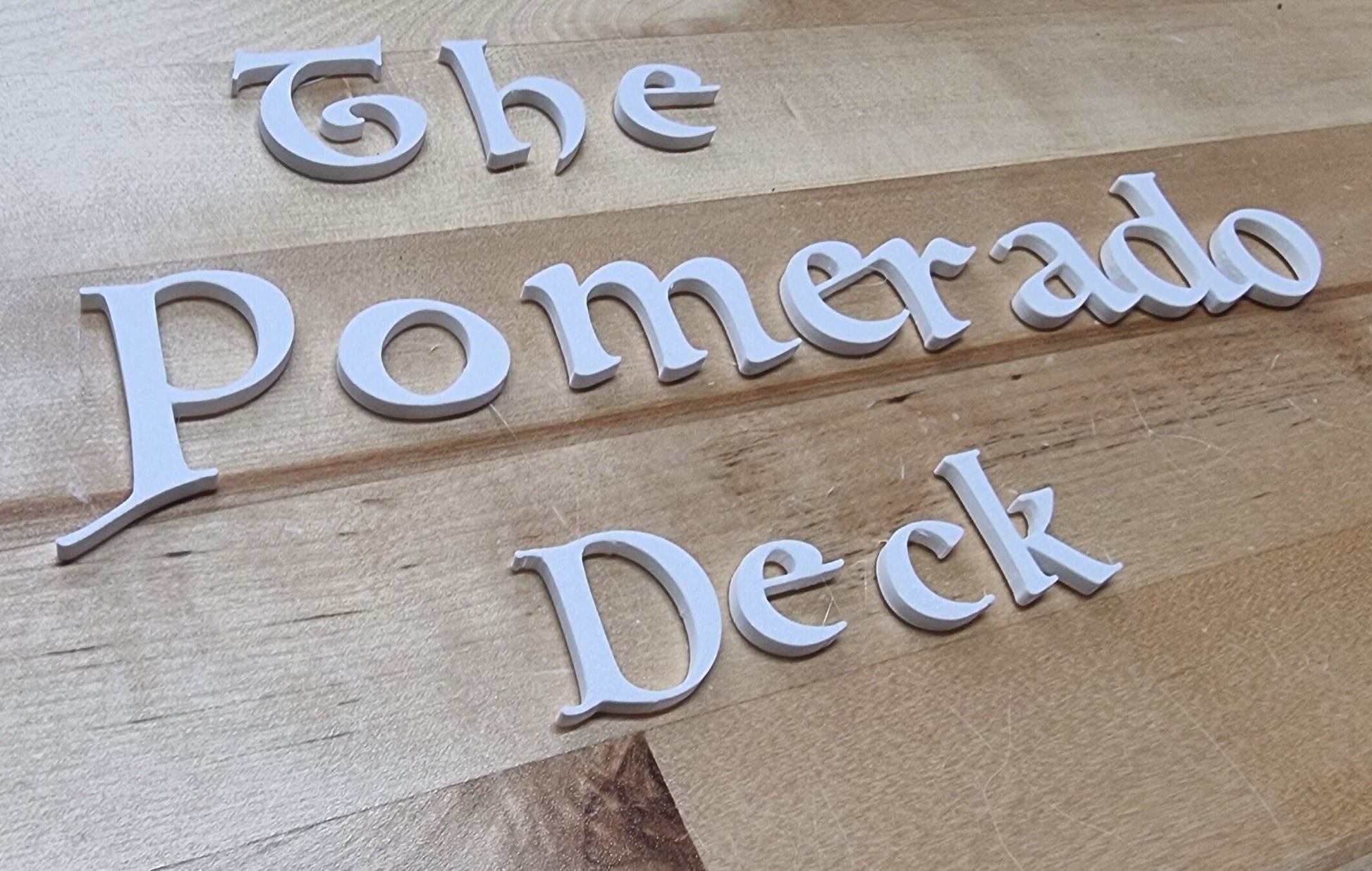 Totally Custom 3D Sign Letters. Outdoor, 1/8 Inch Thick, Any Font, Size or Color! Our 1/8 Inch Custom 3D Sign Letters Make An Impact