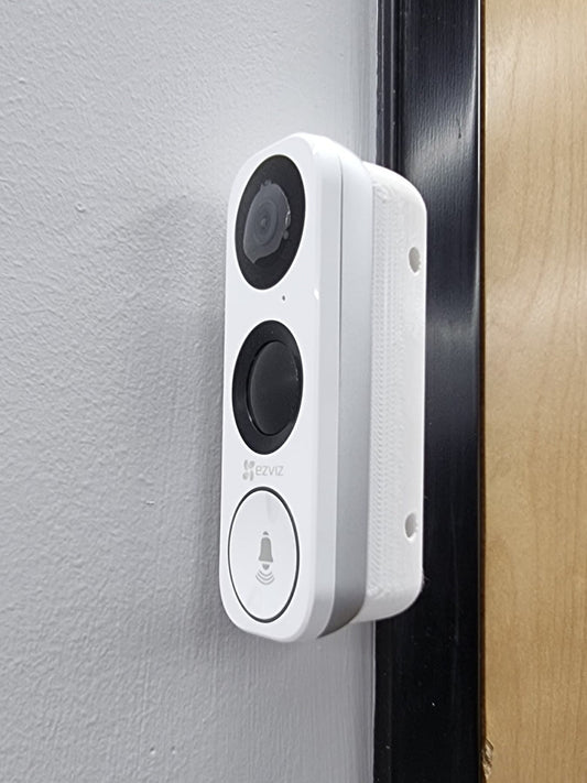 EZVIZ DB1 Mount, 90 Degree Angle. Get The Perfect Viewing Angle For Your EZVIZ DB1 Doorbell