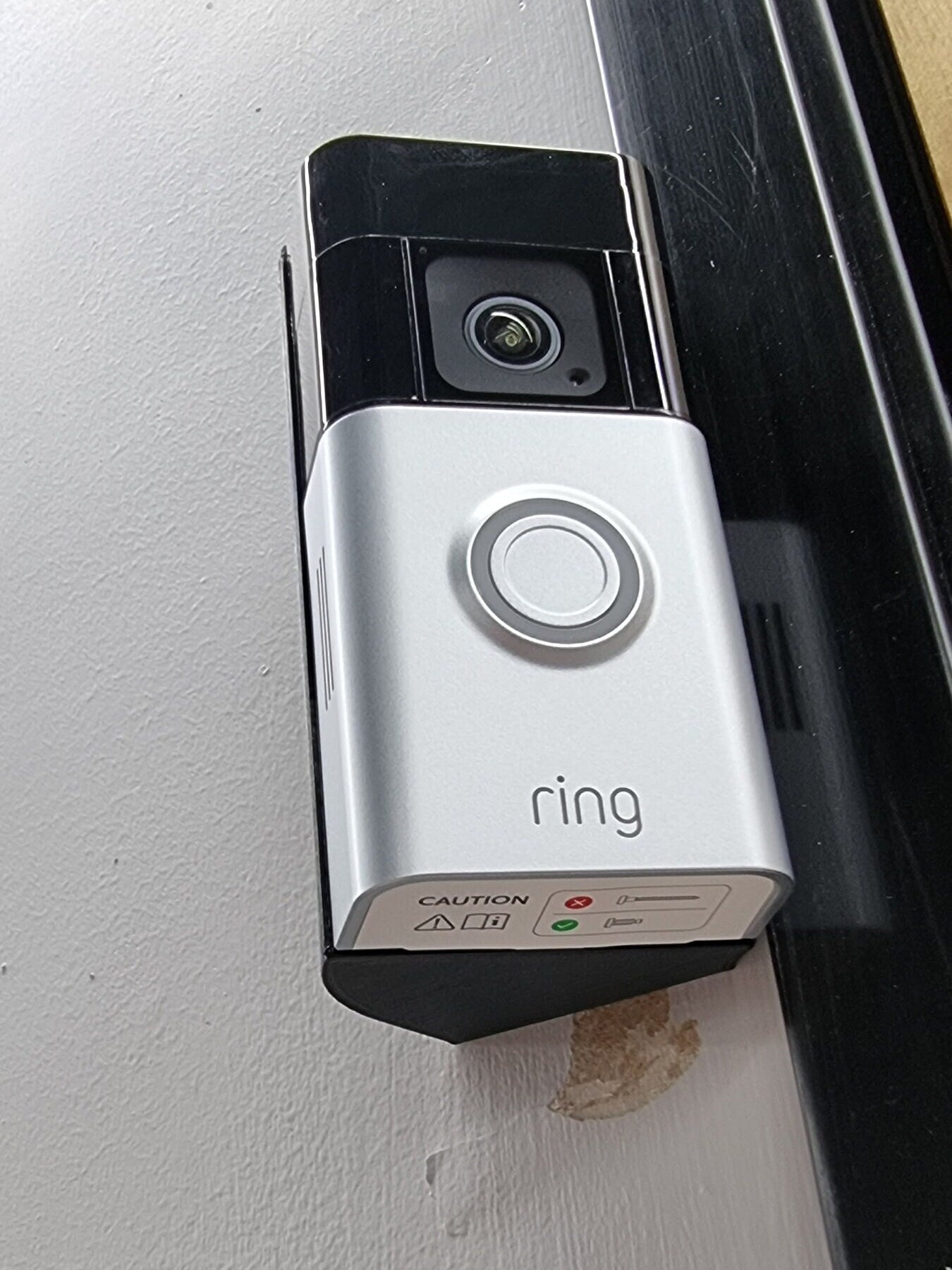 Ring Battery Doorbell Pro Mount, 45 Degree Angle. Get The Perfect Viewing Angle For Your Ring Battery Doorbell Pro Video Doorbell