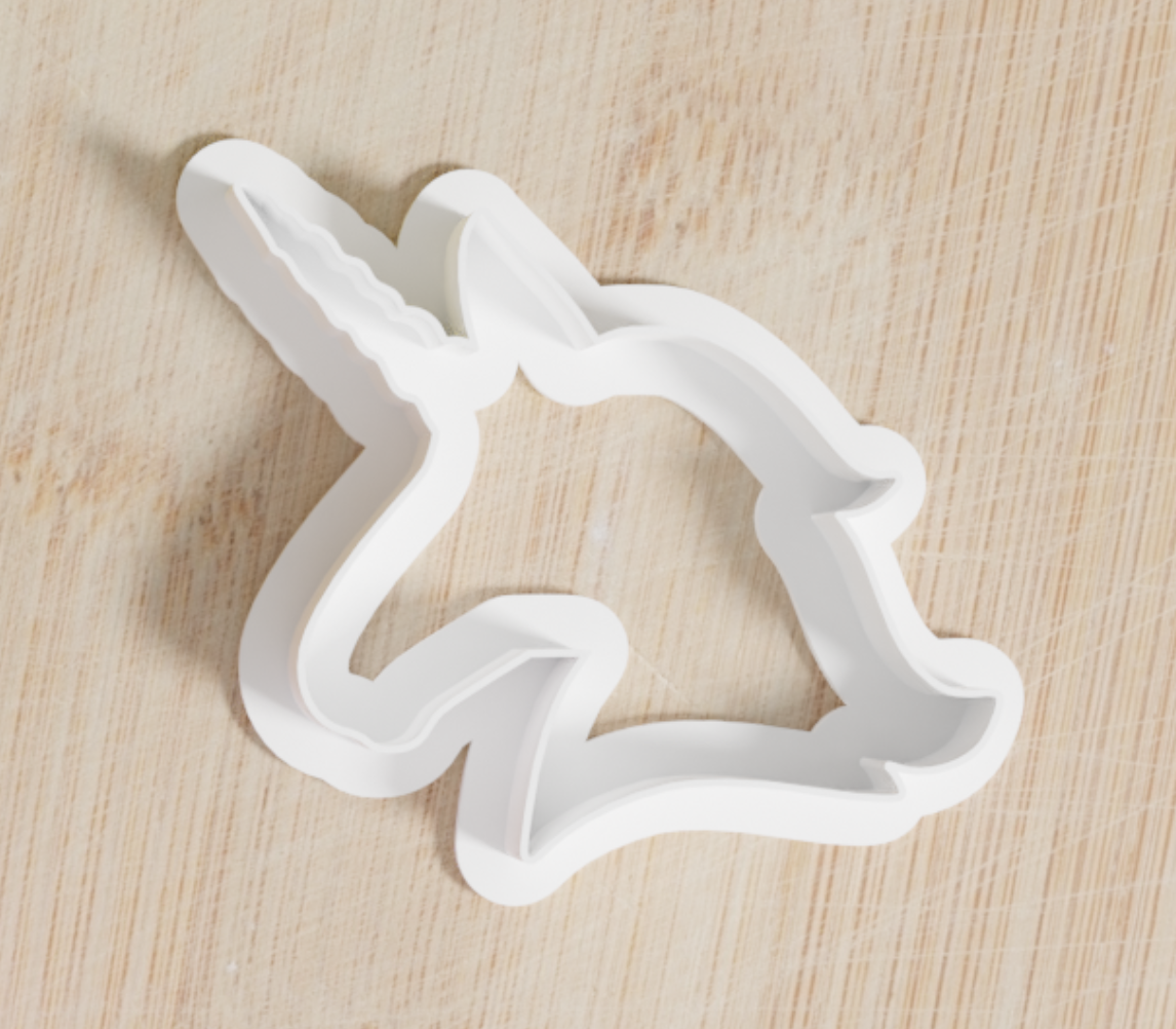 Unicorn Cookie Cutters. Set of 4 Premium Unicorn Cookie Cutters. Four Sizes, Rainbow Of Colors!