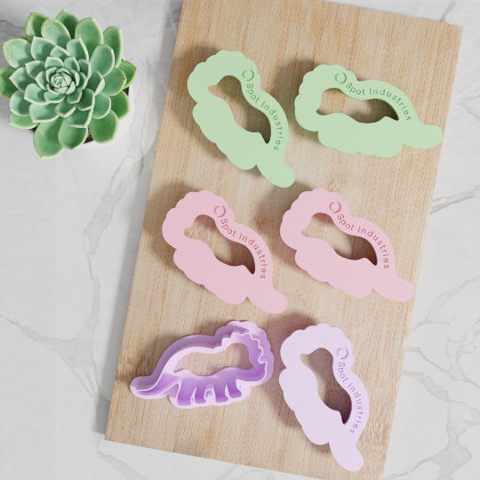 Triceratops Cookie Cutter Set. 4 Sizes Tons Of Colors. Triceratops Cookie Cutter Matches Our Other Dinosaurs!