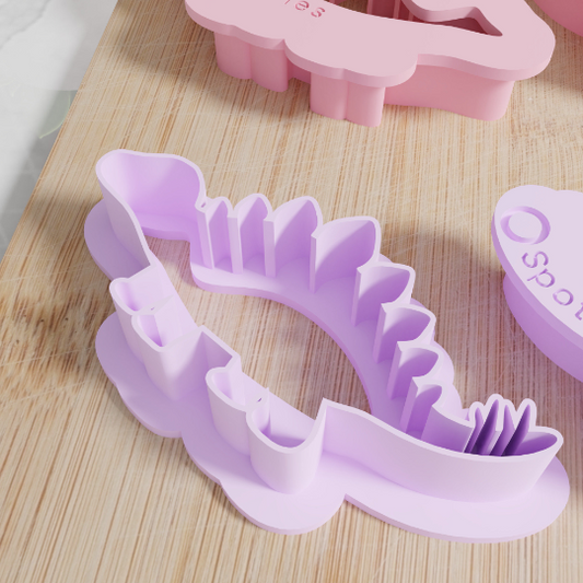 Stegosaurus Cookie Cutter Set. 4 Sizes Tons Of Colors. Stegosaurus Cookie Cutter Matches Our Other Dinosaurs!