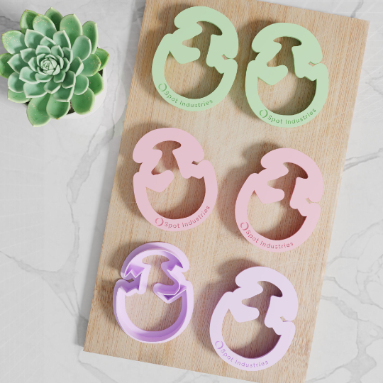 Dinosaur Egg Cookie Cutter Set. 4 Sizes Tons Of Colors. Dinosaur Egg Cookie Cutter Matches Our Dinos!