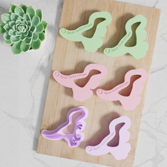 Trex Cookie Cutter Set. 4 Sizes Tons Of Colors. Trex Cookie Cutter Matches Our Other Dinosaurs