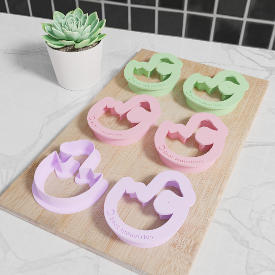 Baby Dinosaur Cookie Cutter Set. 4 Sizes Tons Of Colors. Baby Dinosaur Cookie Cutter Matches Our Other Dinos!