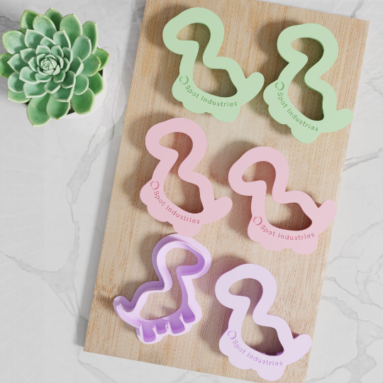 Brachiosaurus Dino Cookie Cutter Set. 4 Sizes Tons Of Colors. Brachiosaurus Cookie Cutter Matches Our Dinos!