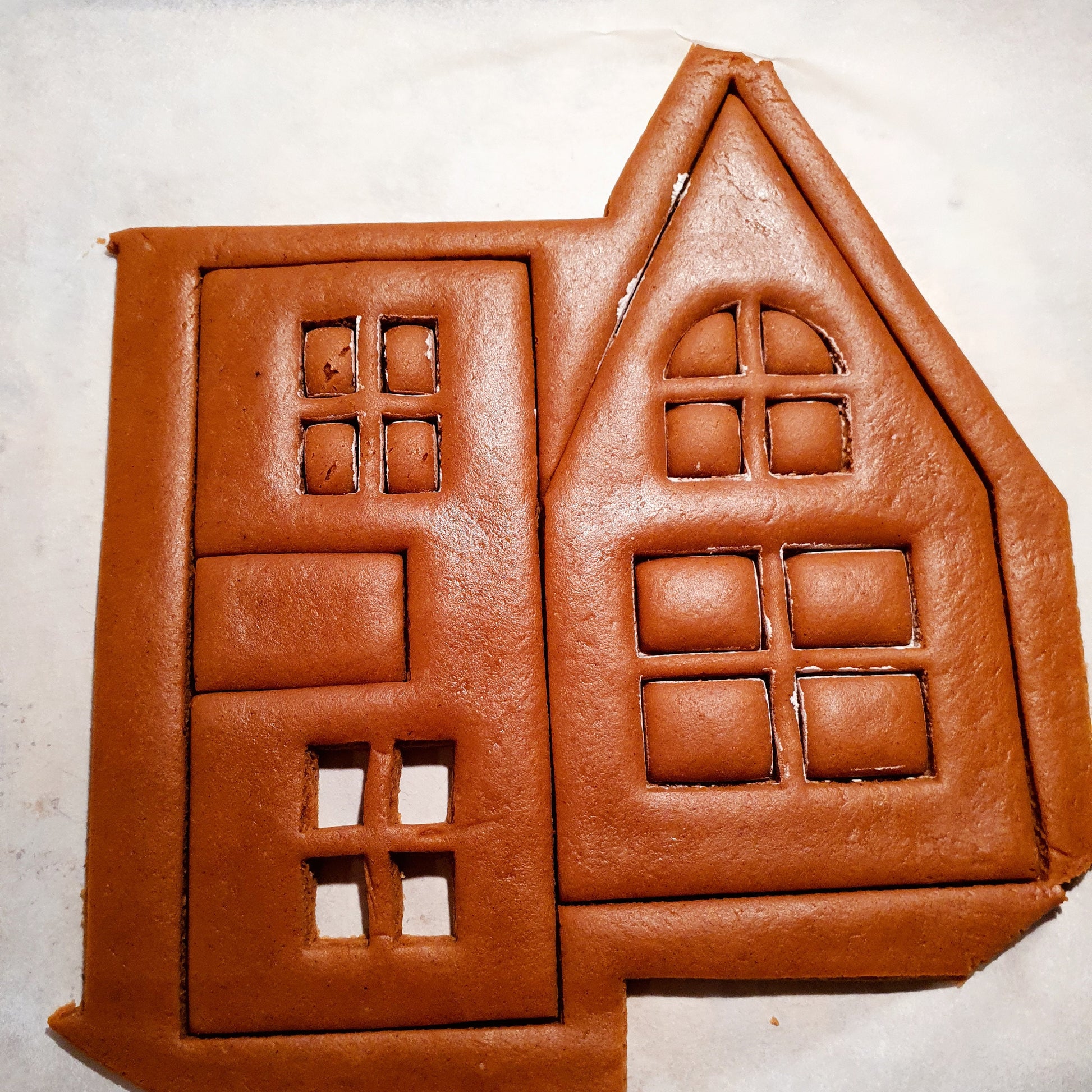 Christmas Gingerbread House Patterns In 4 Sizes. Gingerbread House Patterns From Tiny To Huge!