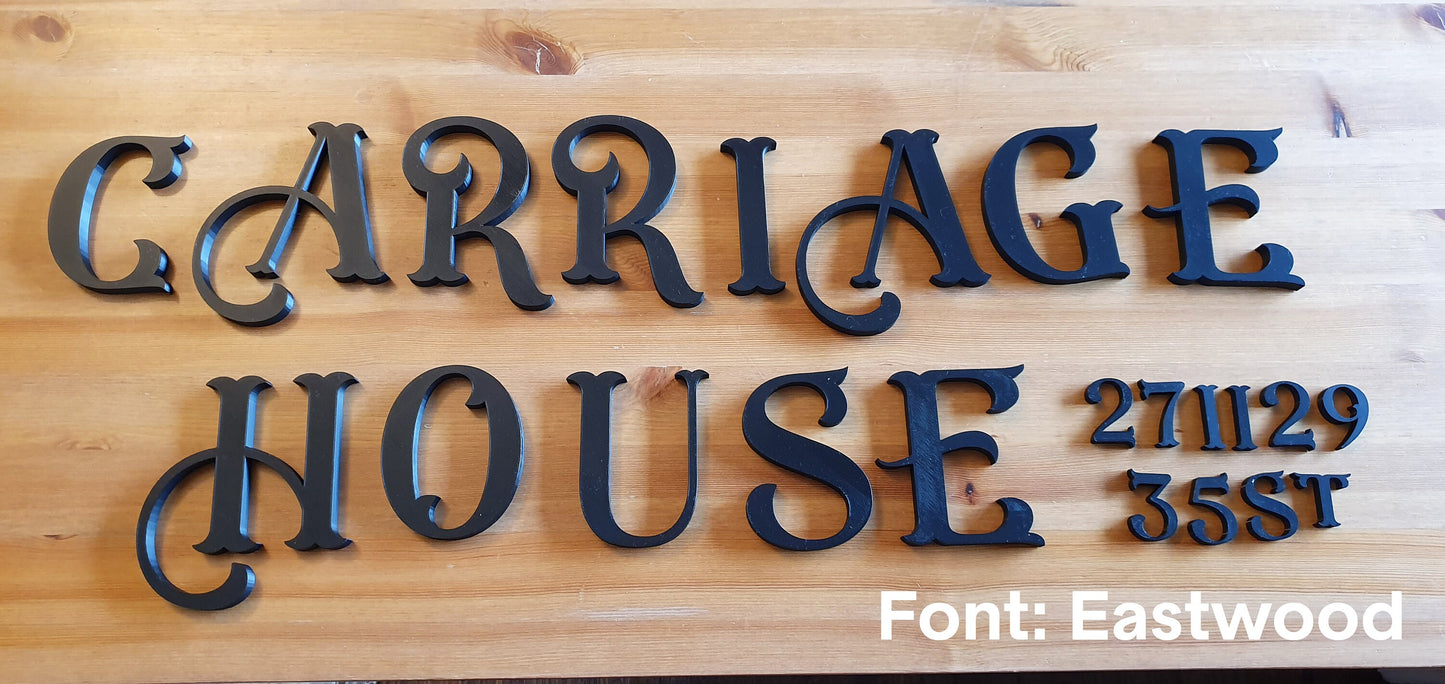 Custom Airbnb Sign Letters. Any Font, Size Or Color. Airbnb Sign Letters Help Your Guests And Save You Time!