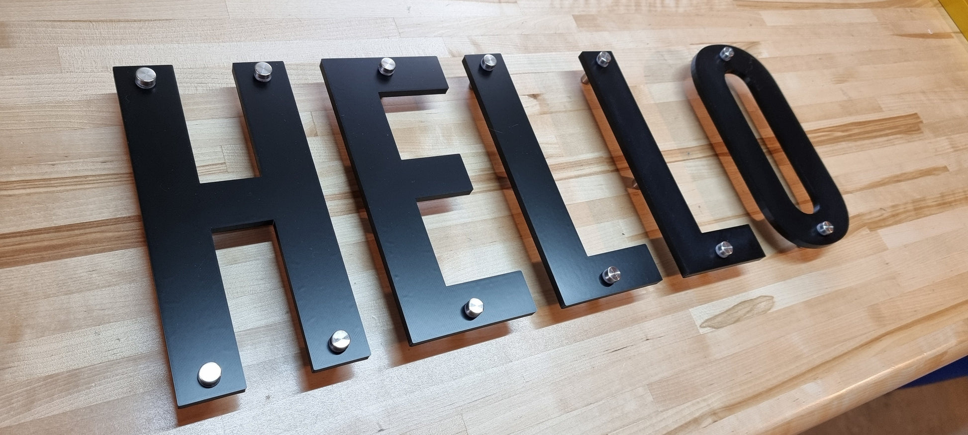 Totally Custom Indoor Sign Letters (1/3in, Standoff Mount). Any Font, Size Or Color. Stunning Standoff Sign Letters For Business & More!