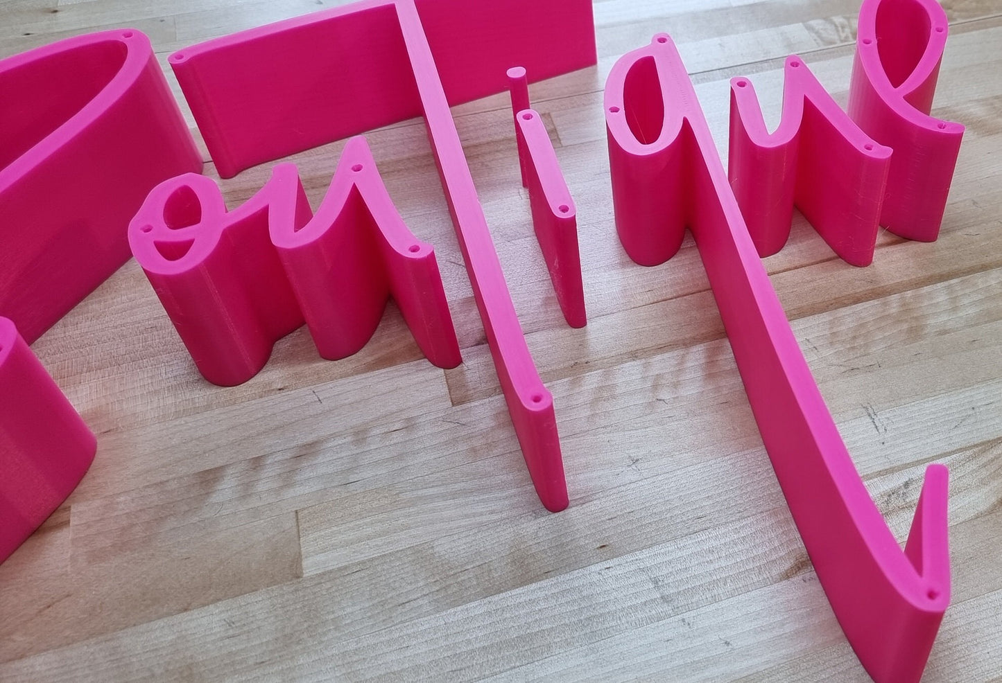 Totally Custom 2 Inch Thick 3D Sign Letters (Screw Mount). Any Font, Size or Color! Indoor. Our 3D Sign Letters Make An Impact