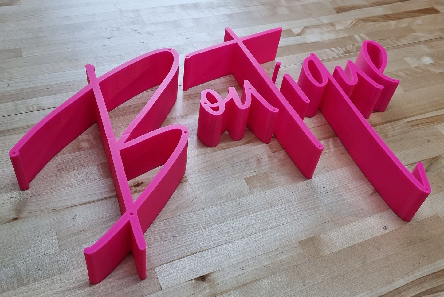 Totally Custom 2 Inch Thick 3D Sign Letters (Screw Mount). Any Font, Size or Color! Indoor. Our 3D Sign Letters Make An Impact