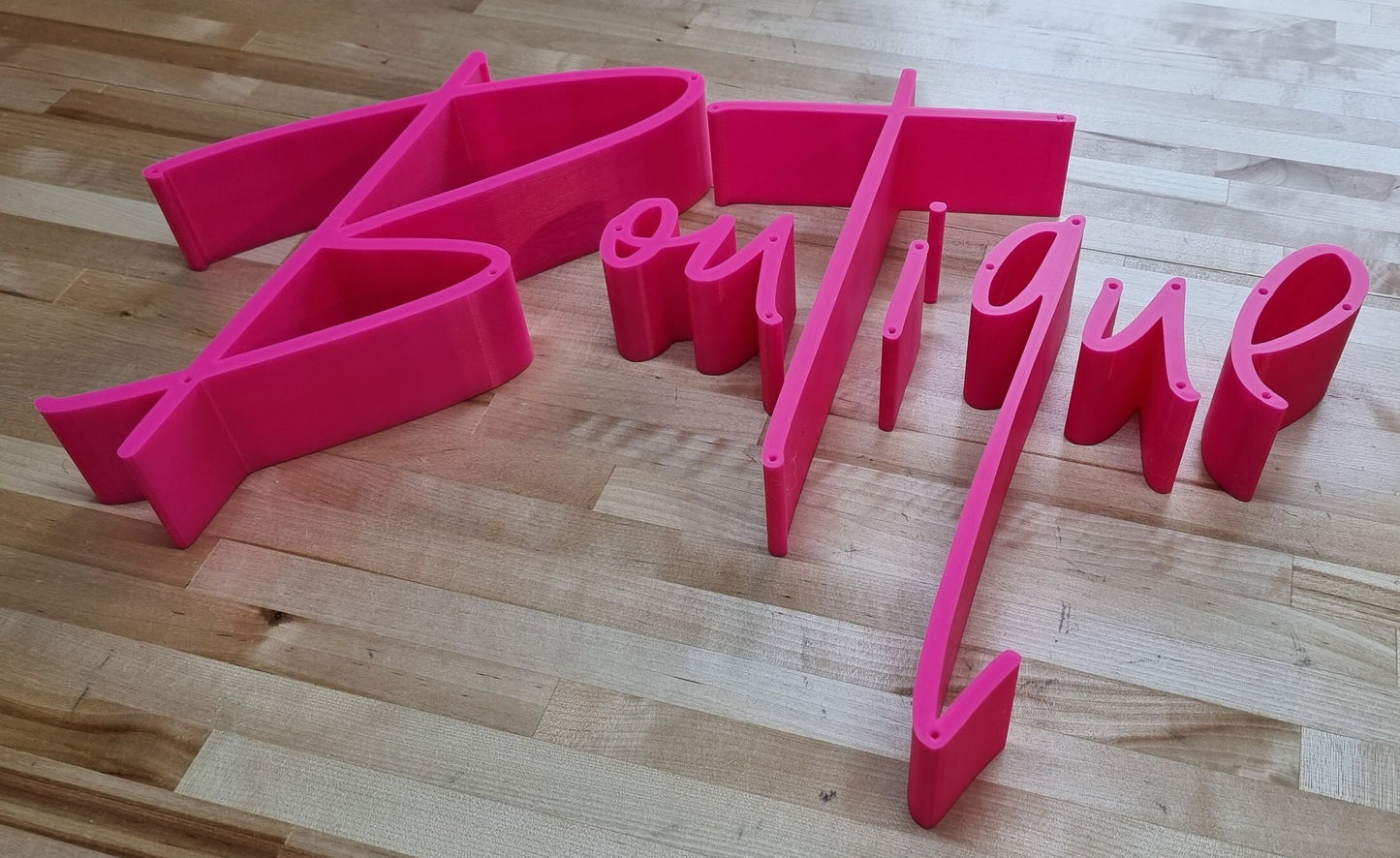 Totally Custom 2 Inch Thick 3D Sign Letters (Screw Mount). Any Font, Size or Color! Indoor. Our 3D Sign Letters Make An Impact