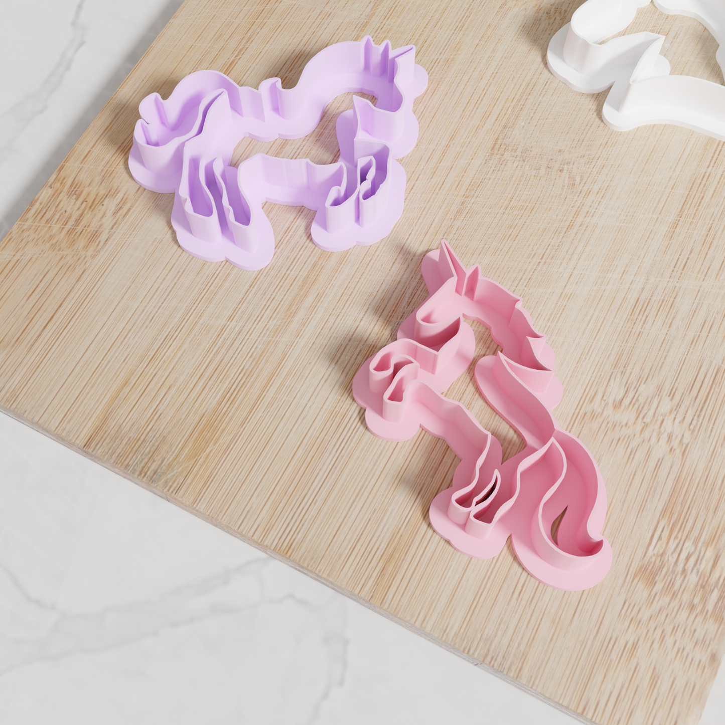 Unicorn Cookie Cutters. Set of 4 Premium Unicorn Cookie Cutters. Four Sizes, Rainbow Of Colors!