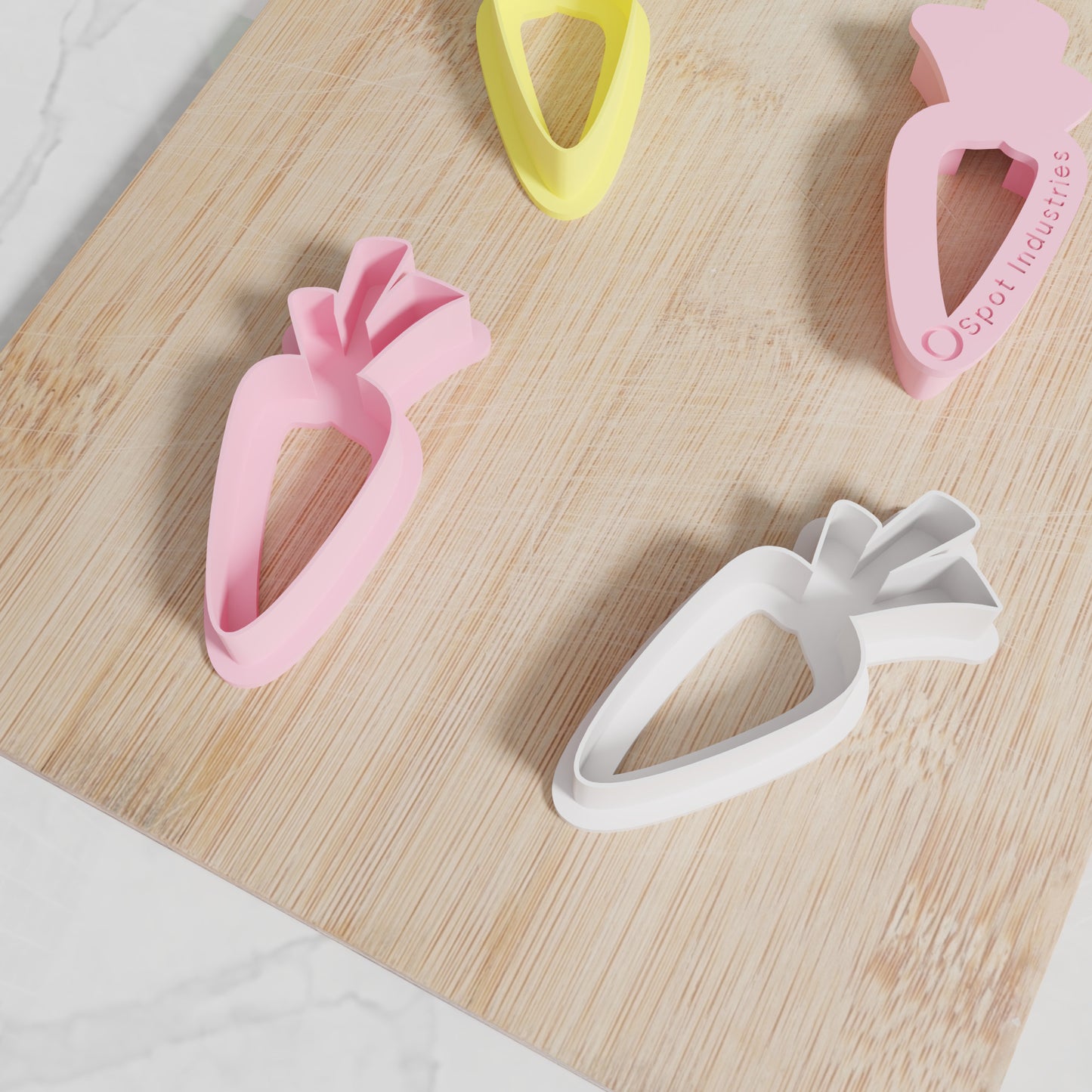 Easter Carrot Cookie Cutter Set. Matches Others In Our Easter Collection. Super Cute Easter Carrot Cookie Cutter