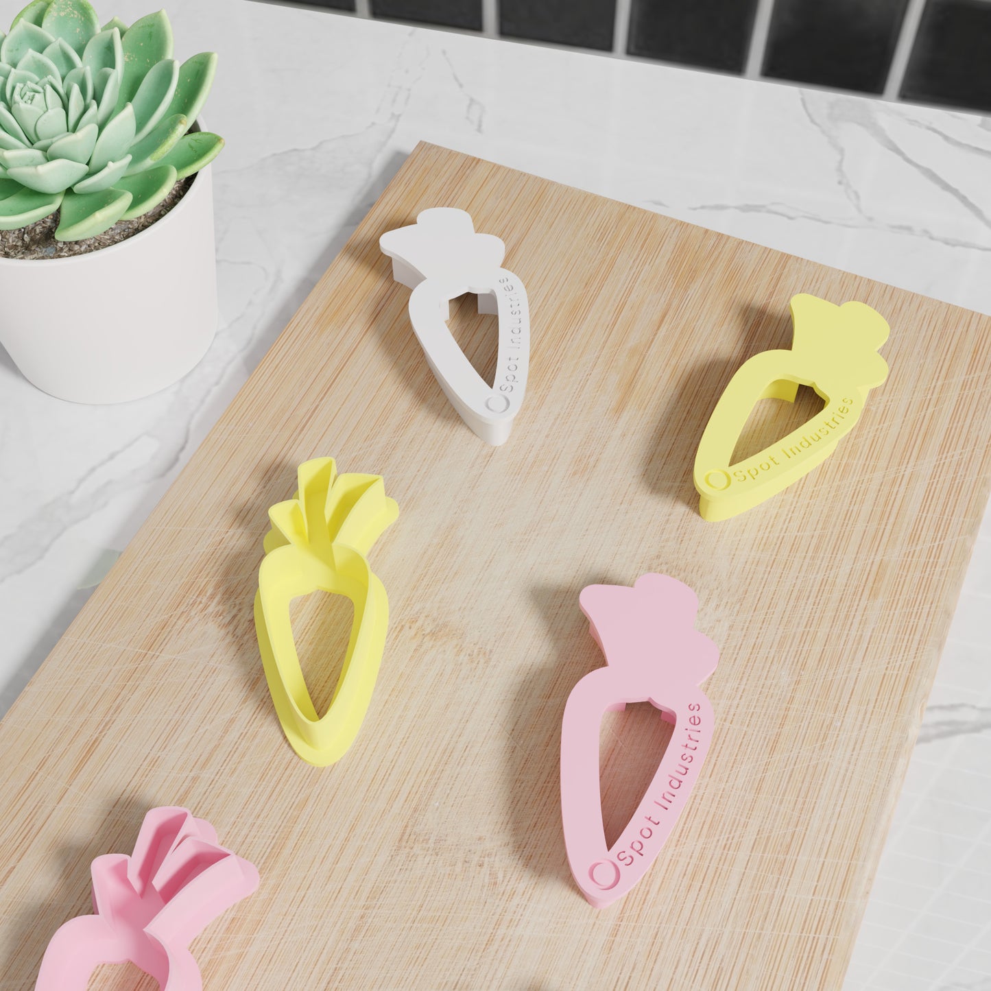 Easter Carrot Cookie Cutter Set. Matches Others In Our Easter Collection. Super Cute Easter Carrot Cookie Cutter